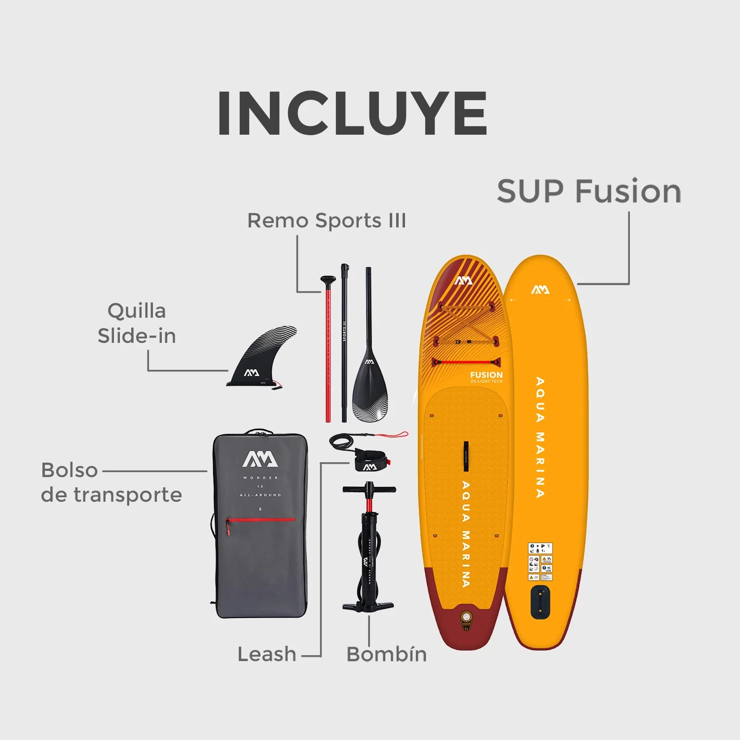 SUP Aqua Marina Fusion 10'10''