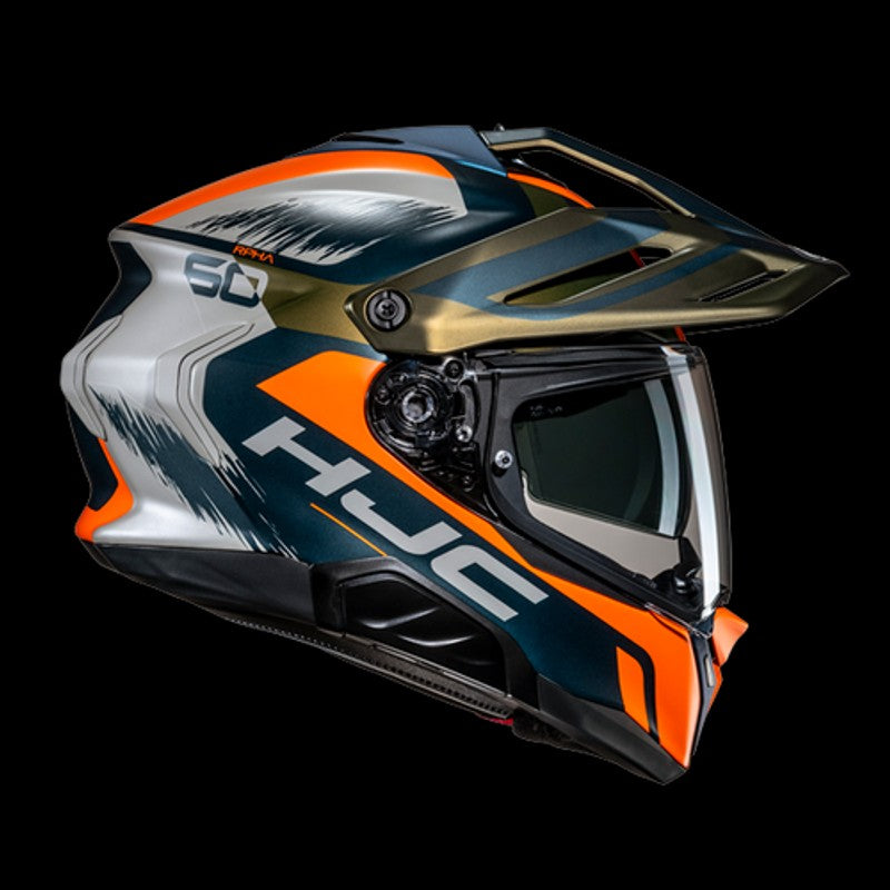 Casco HJC RPHA 60 Quid MC47SF Verde Naranjo