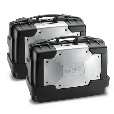 Kappa Pack Maletas Laterales Garda 46 Lt - Alum - Rideshop