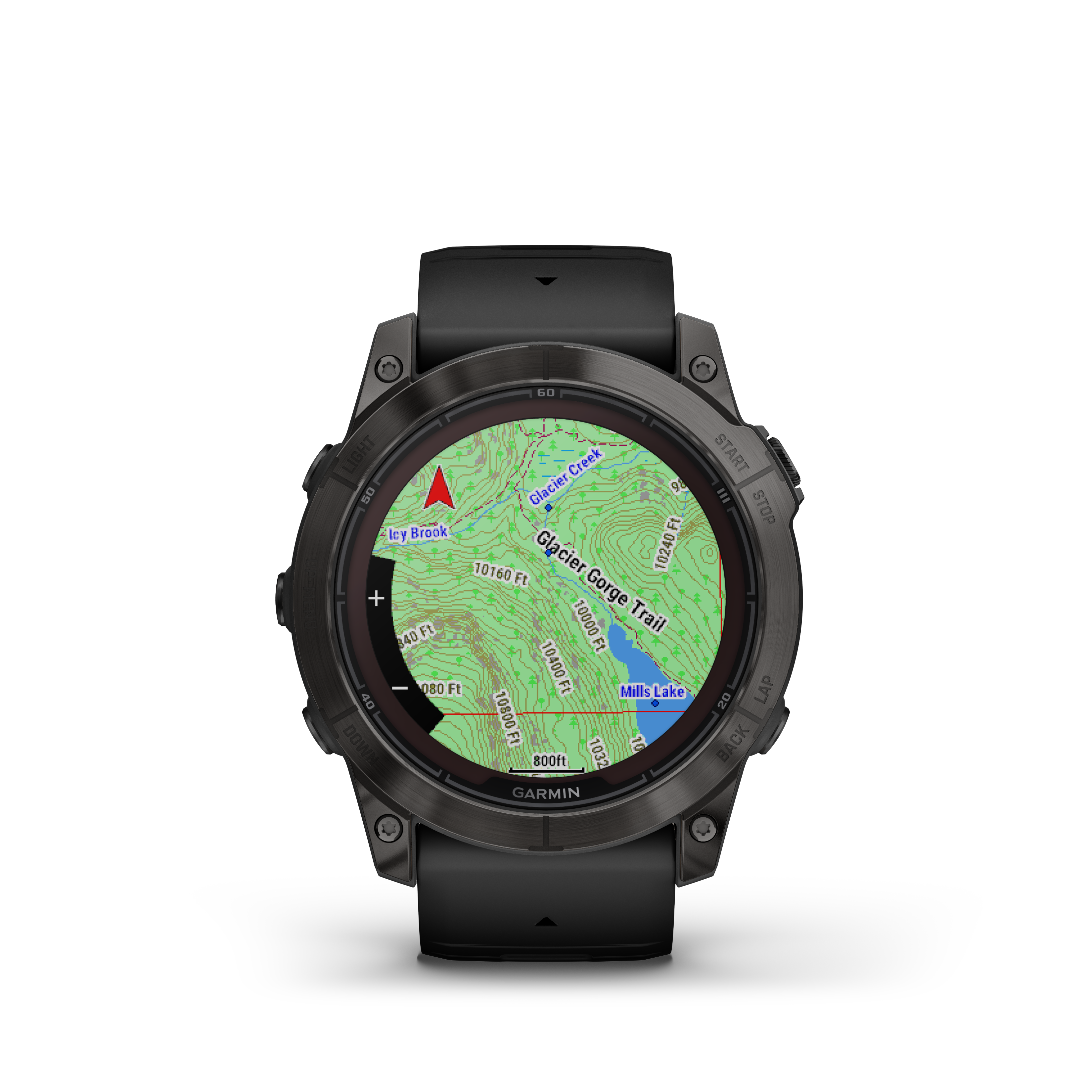 Garmin fēnix® 7X Pro – Sapphire Solar Edition Titanio DLC Gris Carbon Correa Negrafenix® - Rideshop