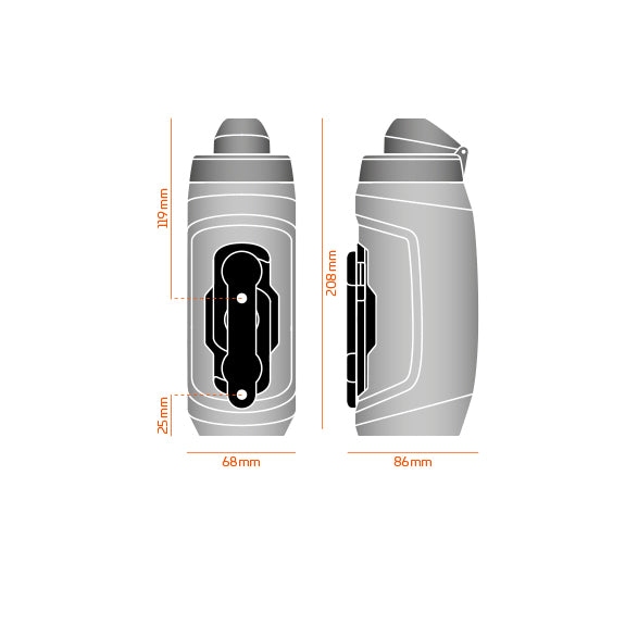 Botella Fidlock Twist 590 Con Bike Base