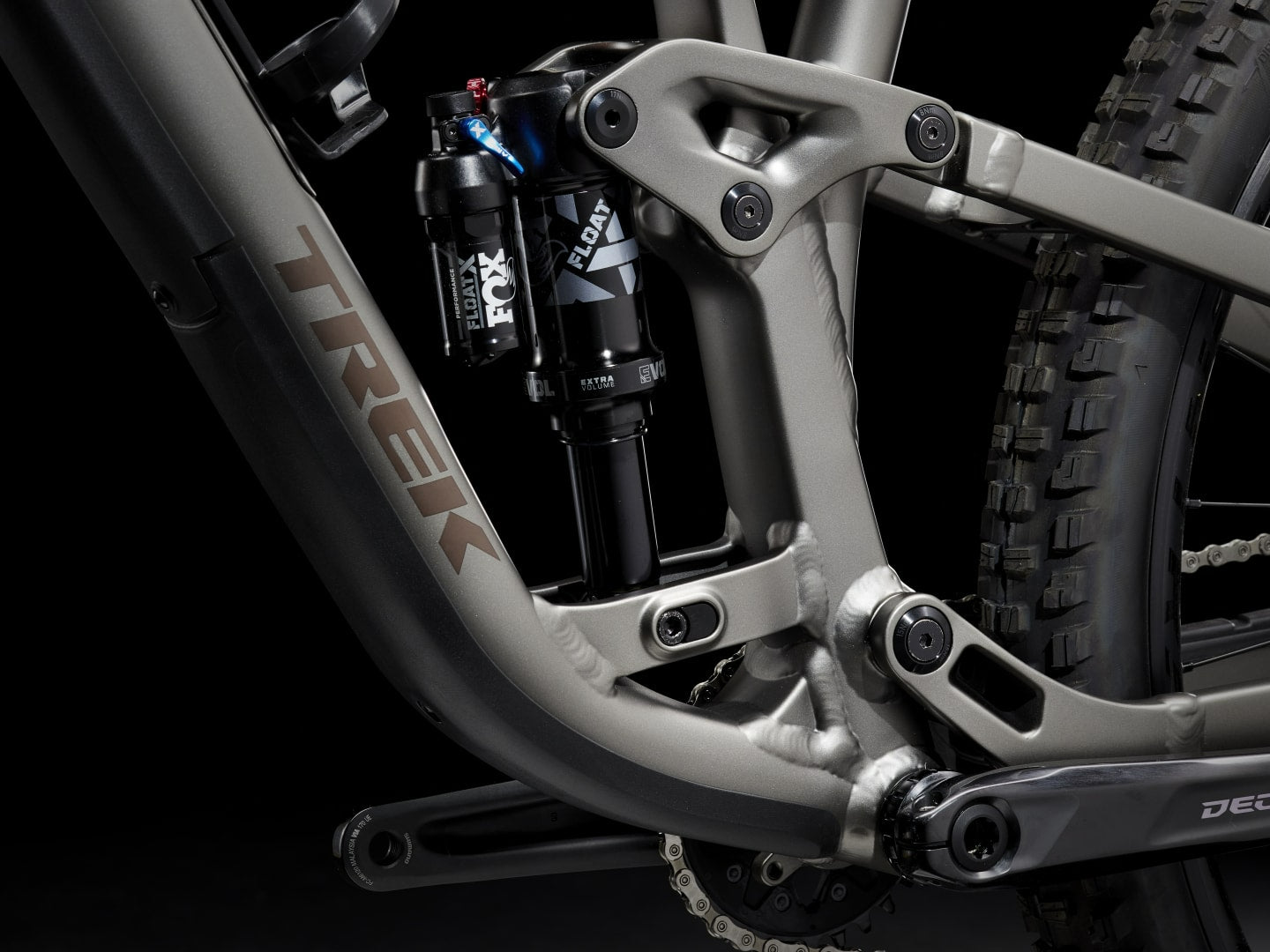 Bicicleta Enduro Trek Fuel EX 8 XT Gris Satin Mercury 6ta Gen