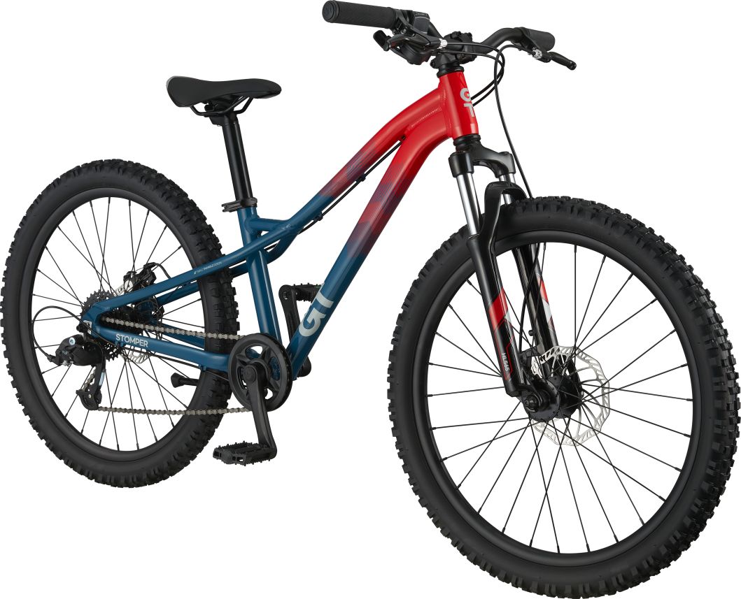 Bicicleta GT Stomper HT Ace Aro 24 Azul/Rojo