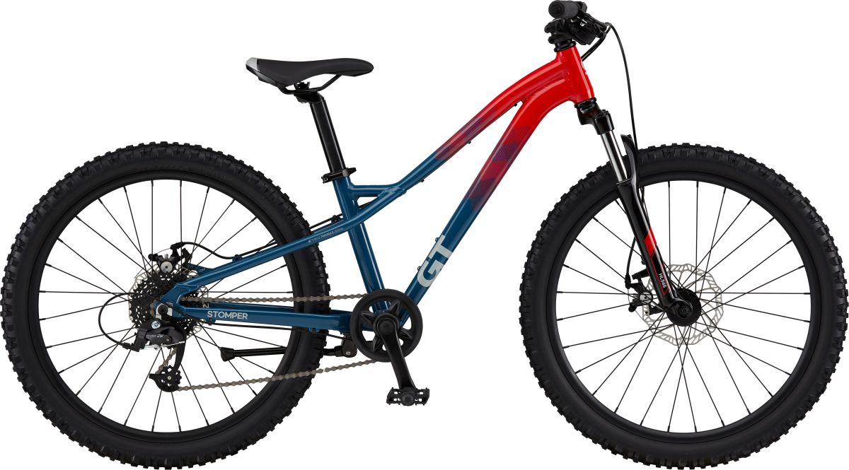 Bicicleta GT Stomper HT Ace Aro 24 Azul/Rojo