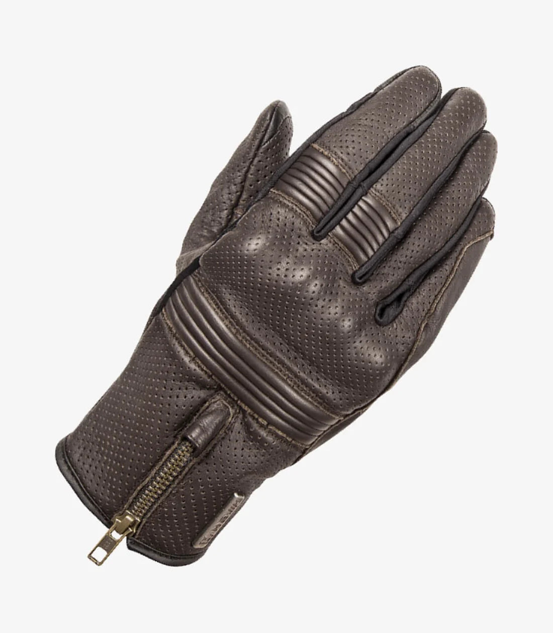Guante de Moto Hevik Iron Brown Man Perforated
