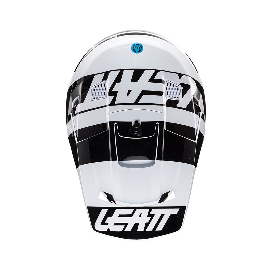Leatt Casco Moto 3.5 Niño V24 Black/White - Rideshop