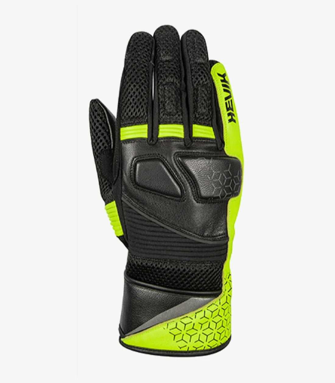 Guante de Moto Hevik Levante Man Negro/Amarillo Fluor
