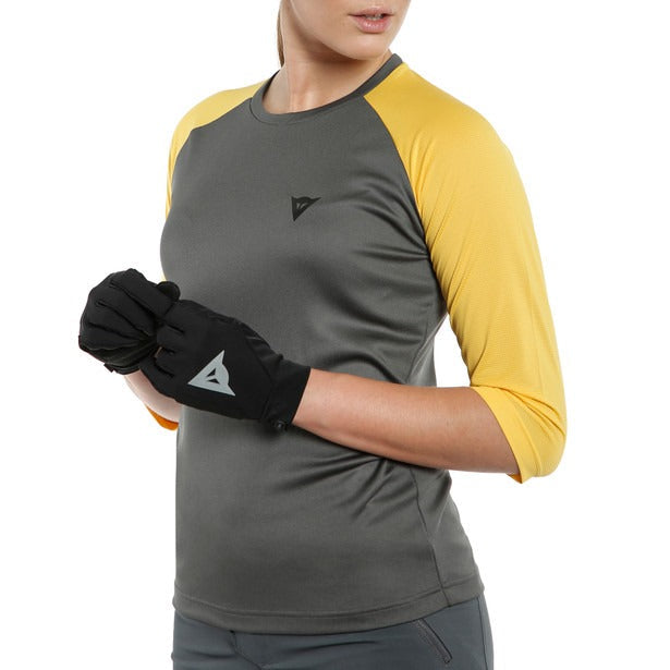 JERSEY DAINESE HG BONDY 3/4 WMN DARK-GRAY/YELLOW