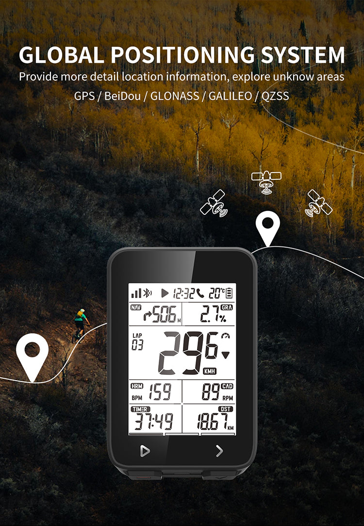Ciclocomputador GPS iGPSPORT iGS320