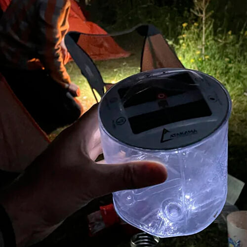 Lámpara solar inflable 90 lm - Atakama