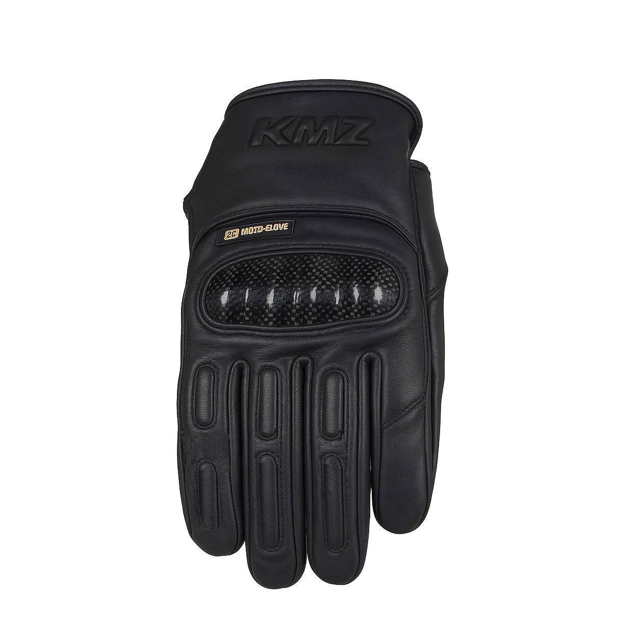 Guantes Moto Calle Leather II Negro KMZ