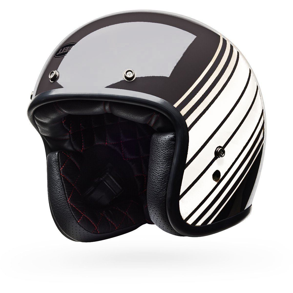 Casco Moto Calle Bell Custom 500 EDGE MET BK/GY
