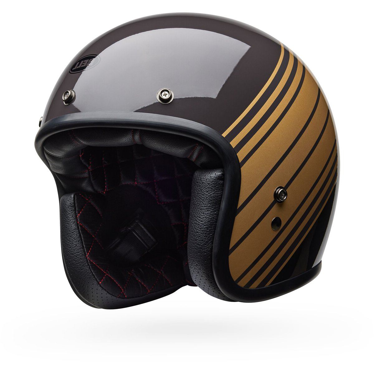 Casco Moto Calle Bell Custom 500 EDGE BN/GD