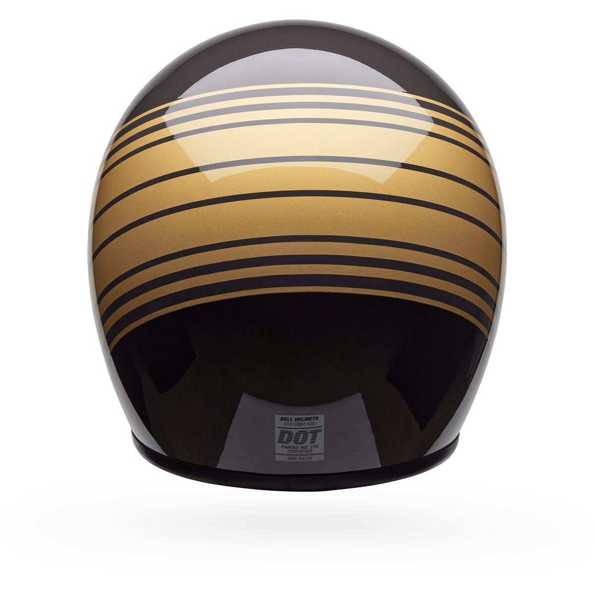 Casco Moto Calle Bell Custom 500 EDGE BN/GD