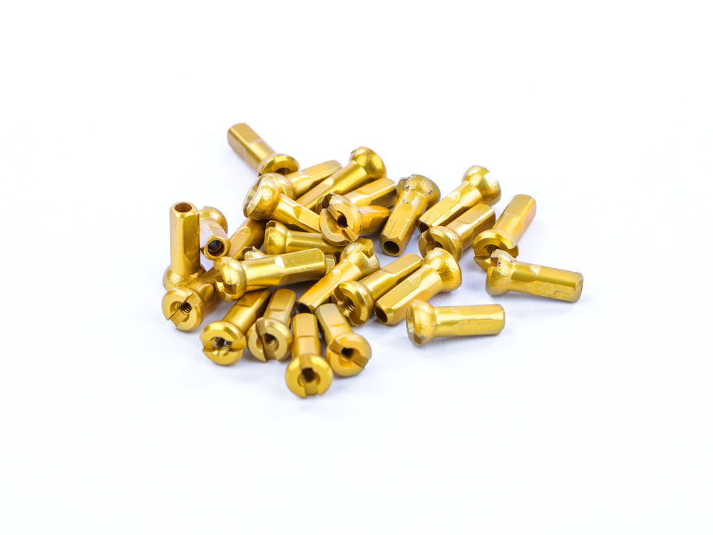 Sapim Niple Polyax Alloy 14g/12mm (100 u) - Rideshop