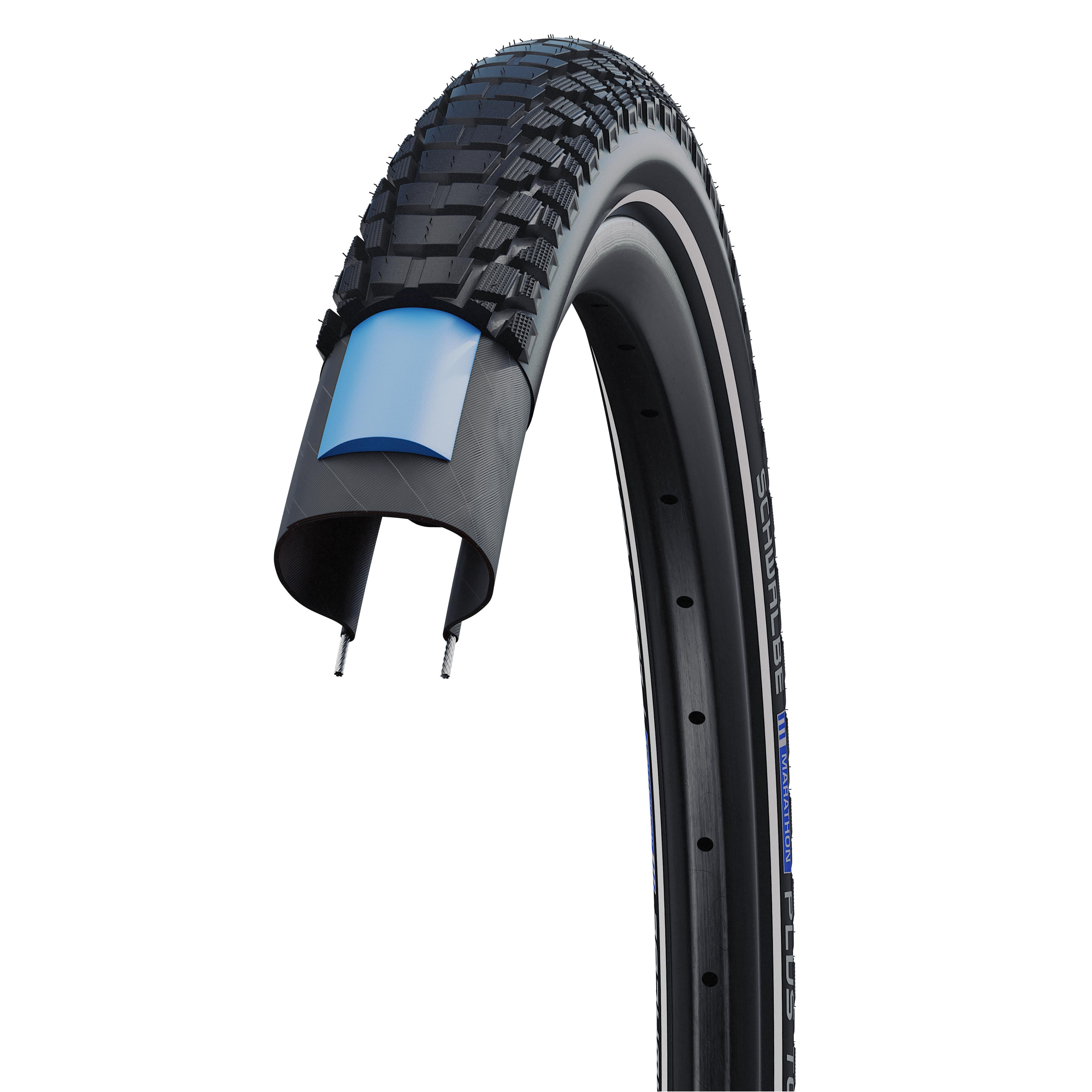 Schwalbe Neumático Marathon Plus Tour Dualguard Addix E 700X47C - Rideshop