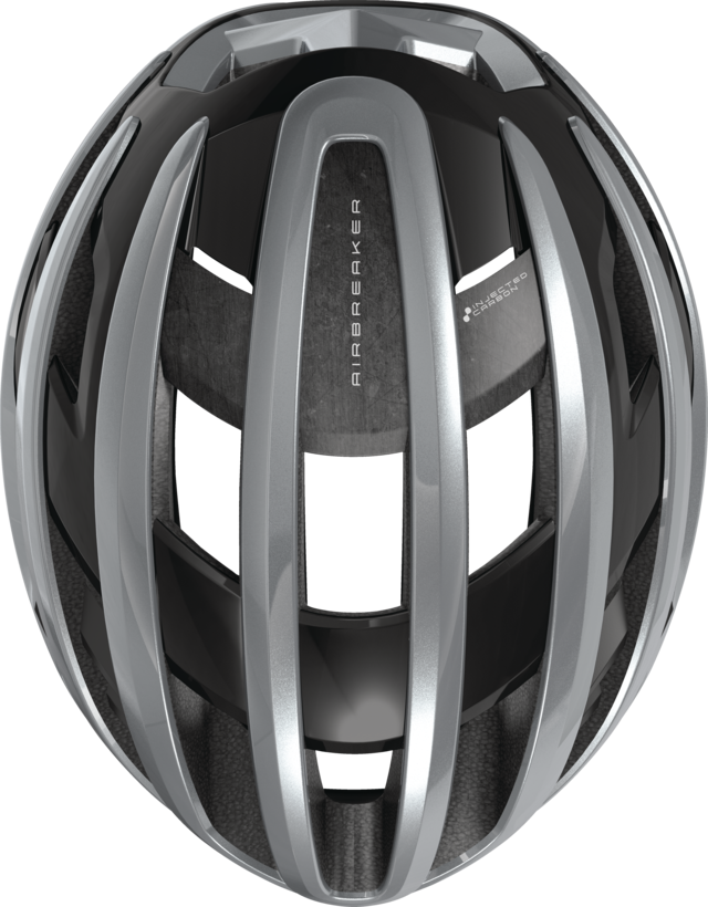 Casco Bicicleta Abus Airbreaker 2.0 Plata Grafito