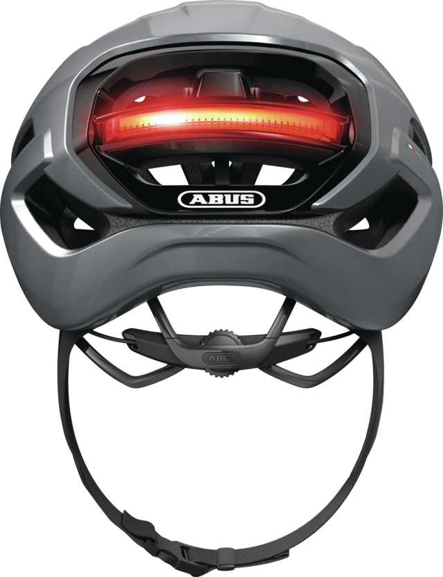 Casco Bicicleta Abus Taipan LED Plata Grafito