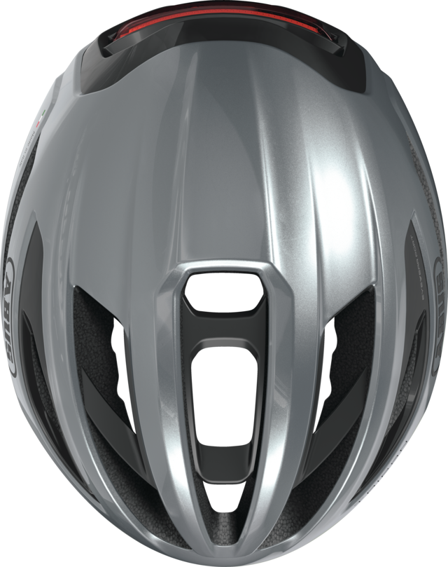 Casco Bicicleta Abus Taipan LED Plata Grafito