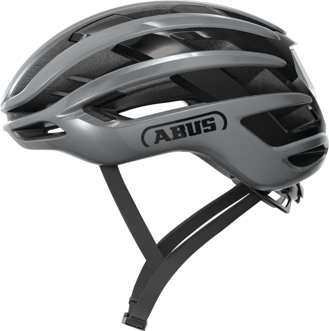 Casco Bicicleta Abus Airbreaker 2.0 Plata Grafito