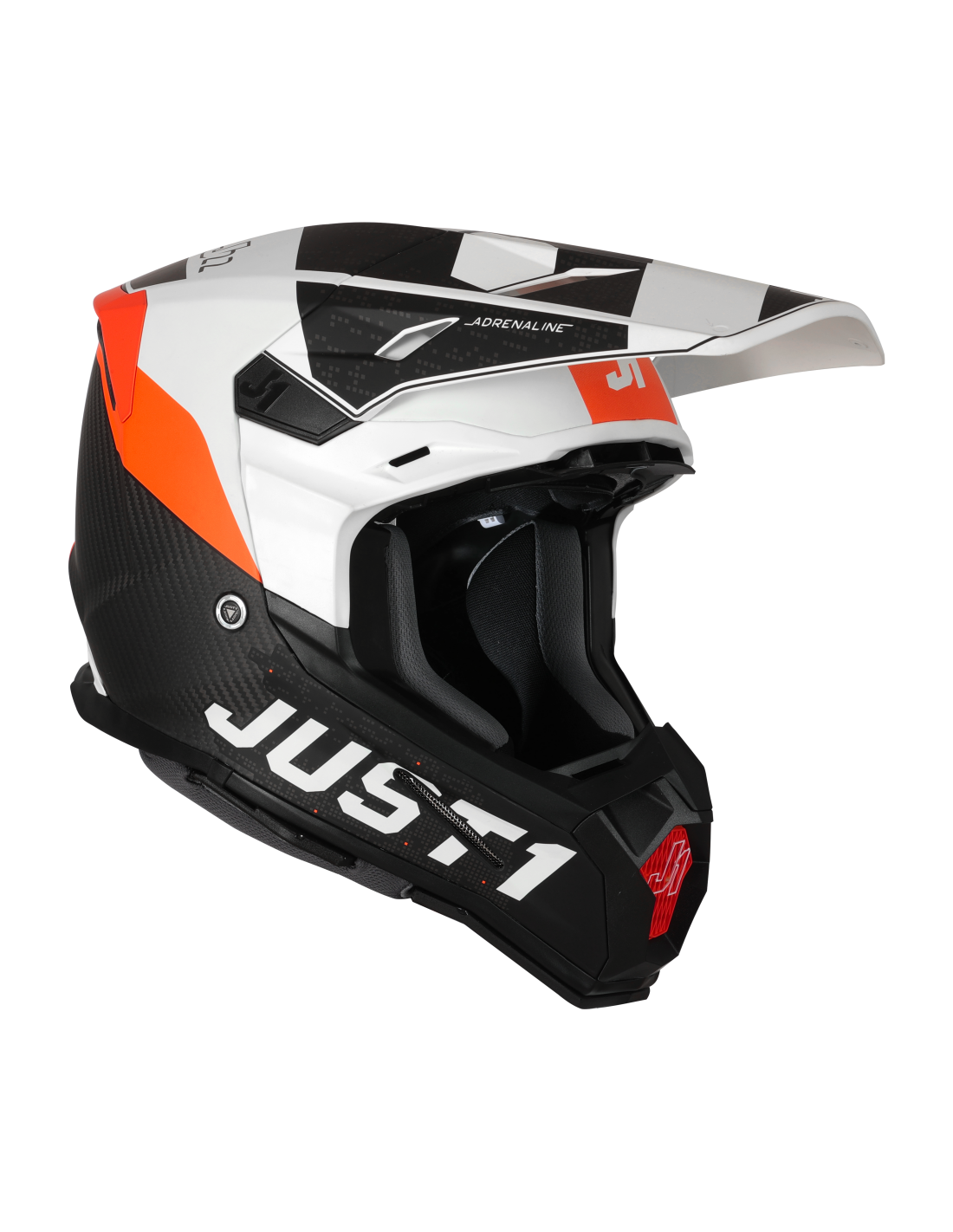 Just1 Casco Moto J22 Adrenaline Orange Carbon - Rideshop