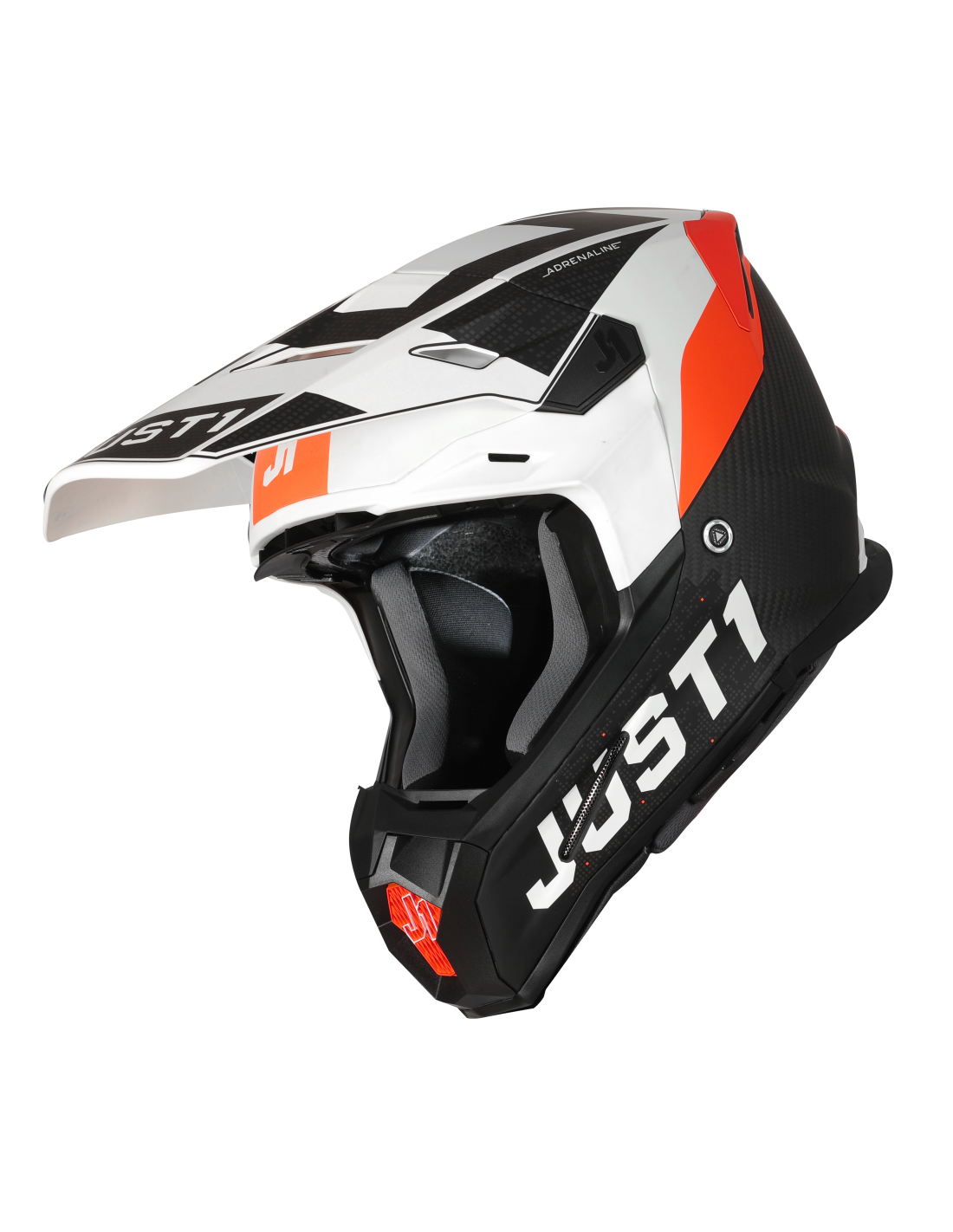 Just1 Casco Moto J22 Adrenaline Orange Carbon - Rideshop