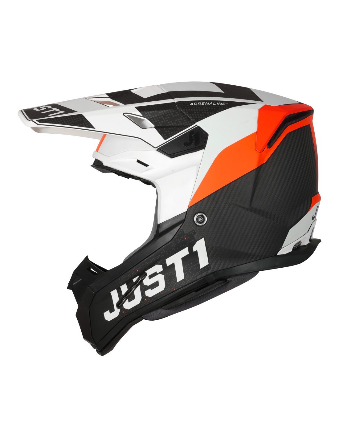 Just1 Casco Moto J22 Adrenaline Orange Carbon - Rideshop