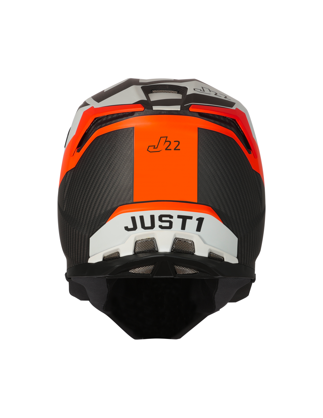 Just1 Casco Moto J22 Adrenaline Orange Carbon - Rideshop