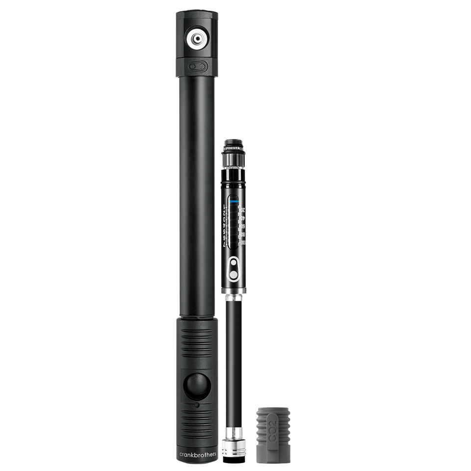 Crankbrothers Bombin De Mano Klic Gauge W/ Co2 HP - Rideshop