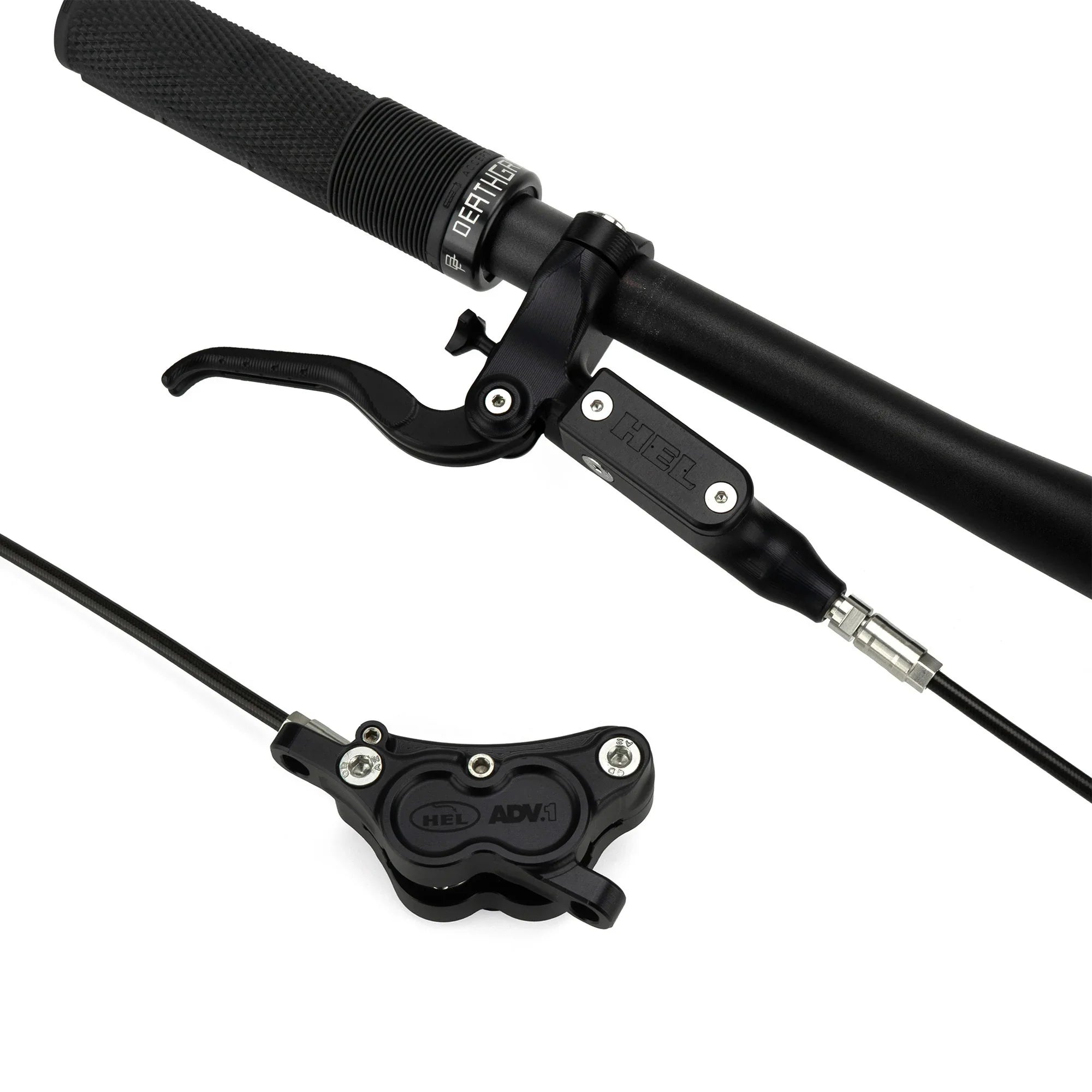 Set Frenos Hel Advocate Stealth Black