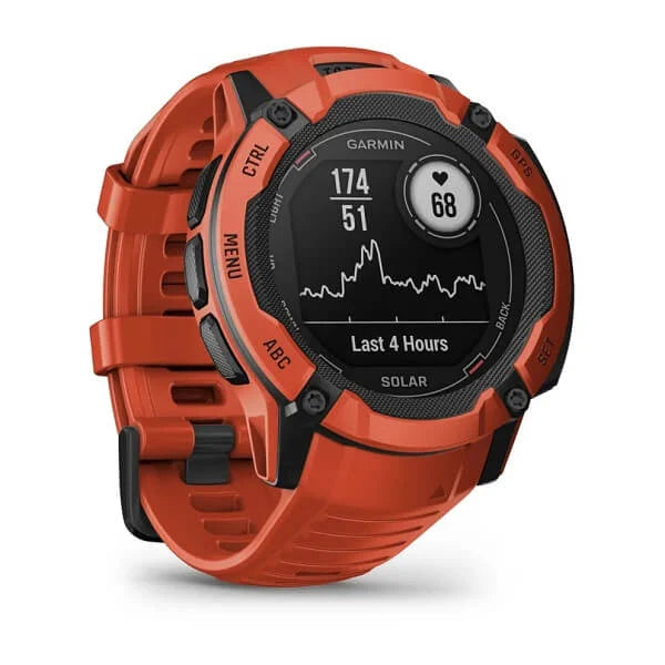 Gamin Instinct 2X Solar Flame Red