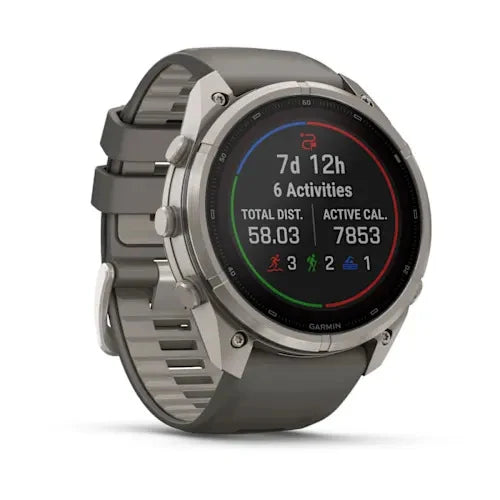 Smart Watch Garmin Fénix 9 Pro 51mm Solar Silver Gray