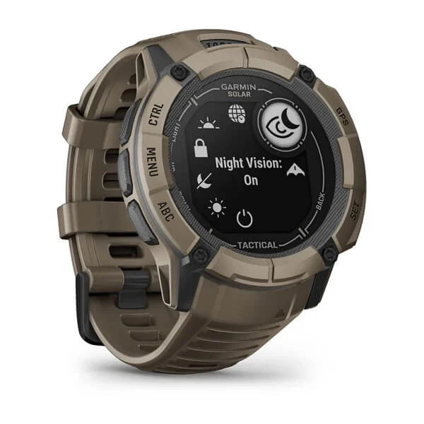 Gamin Instinct 2X Solar Tactical Edition Coyote Tan