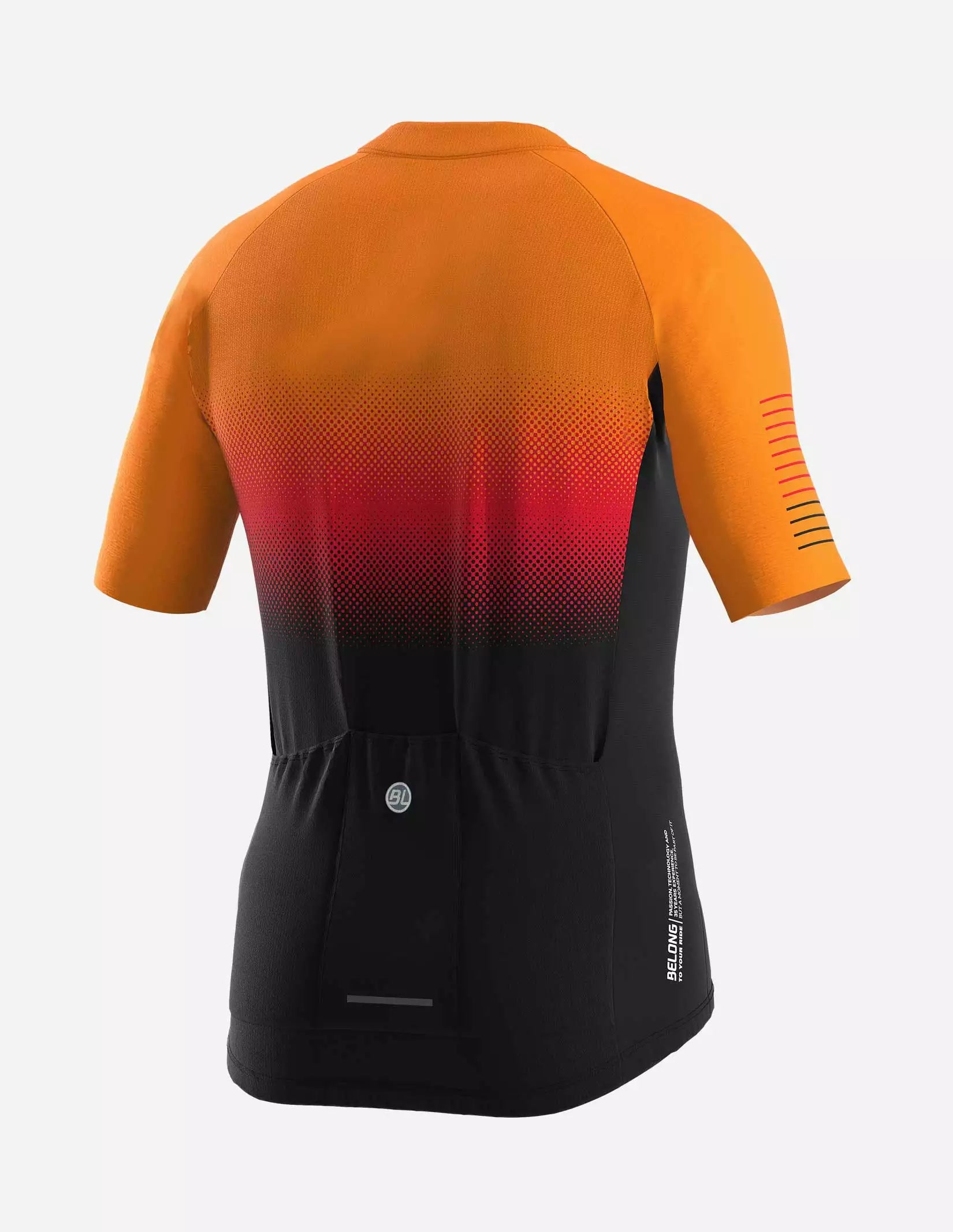 Bicycle Line Tricota Sesto Negro/Naranjo
