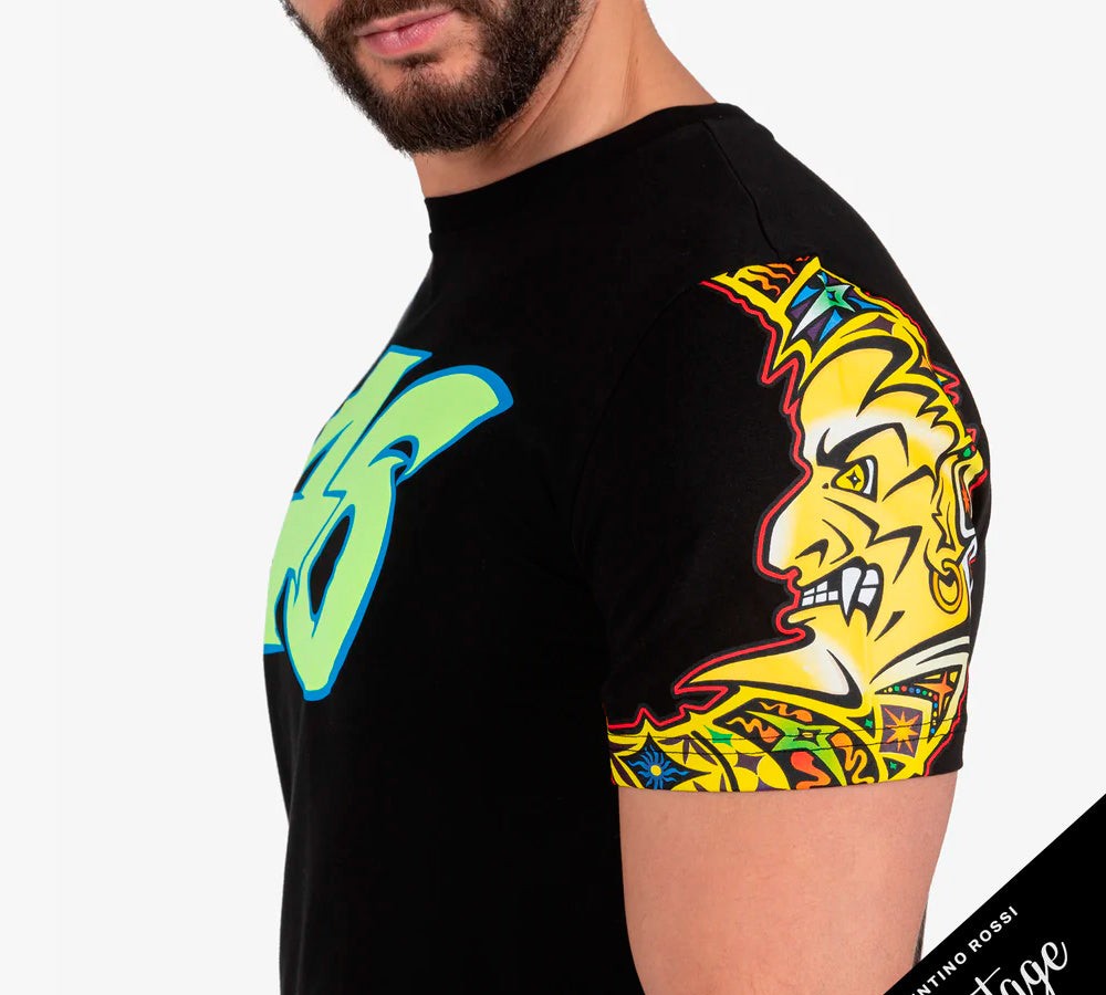 Polera / camiseta Sol y Luna Rossifume Heritage | VR46