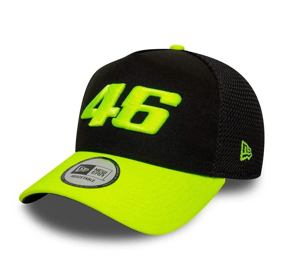 Gorra Trucker Vale VR46 Negra 9FORTY E-Frame New Era | VR46