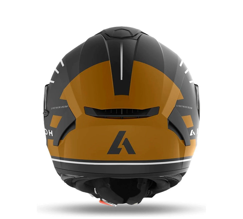 Casco integral para calle modelo Spark Thrill Gold Matt | Airoh
