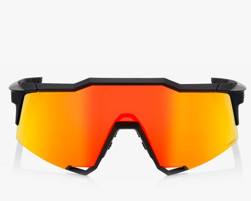 Lentes Speedcraft Soft Tact Black Hiper Red Lens | 100 Percent