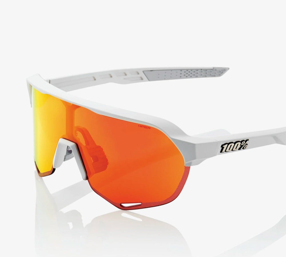 Lentes S2® Matte White HiPER® Red Multilayer Mirror Lens | 100 Percent