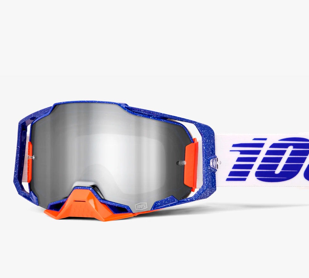 Antiparra Off-Road modelo Armega Lavingaad Silver Lens | 100 Percent
