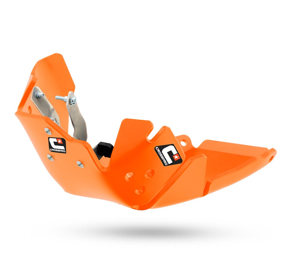Protector de carter (naranjo) Hard X 8.0 DTC para GasGas / Husqvarna / KTM '23-'25 | CrossPro
