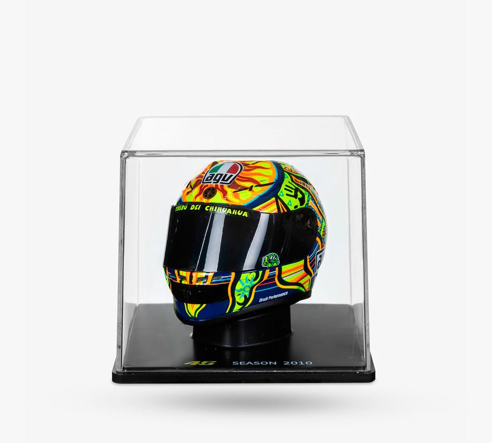 Casco de colección 1:5 Valentino Rossi temporada 2010 | VR46