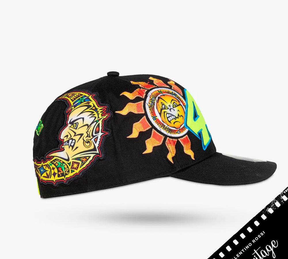 Gorra visera curva Sole Luna Rossifume Heritage | VR46