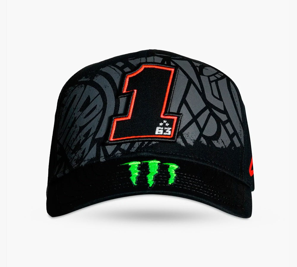 Gorra Trucker "1" Go Free Pecco Bagnaia Monster Energy | VR46