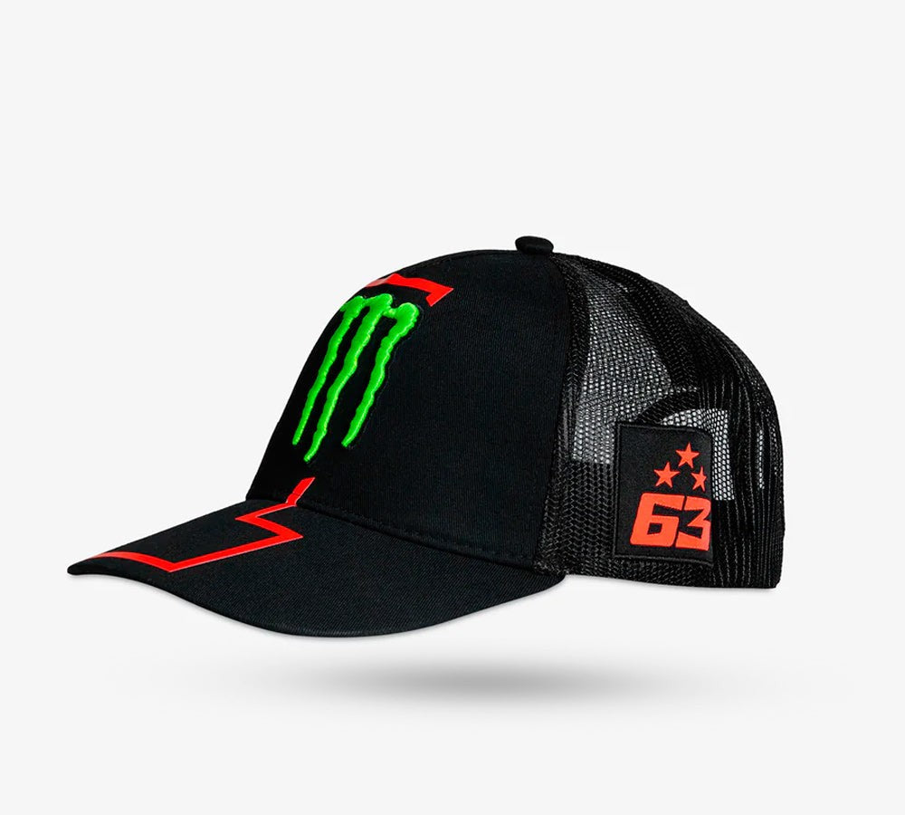 Gorra Trucker Pecco Bagnaia "1" Monster Energy | VR46