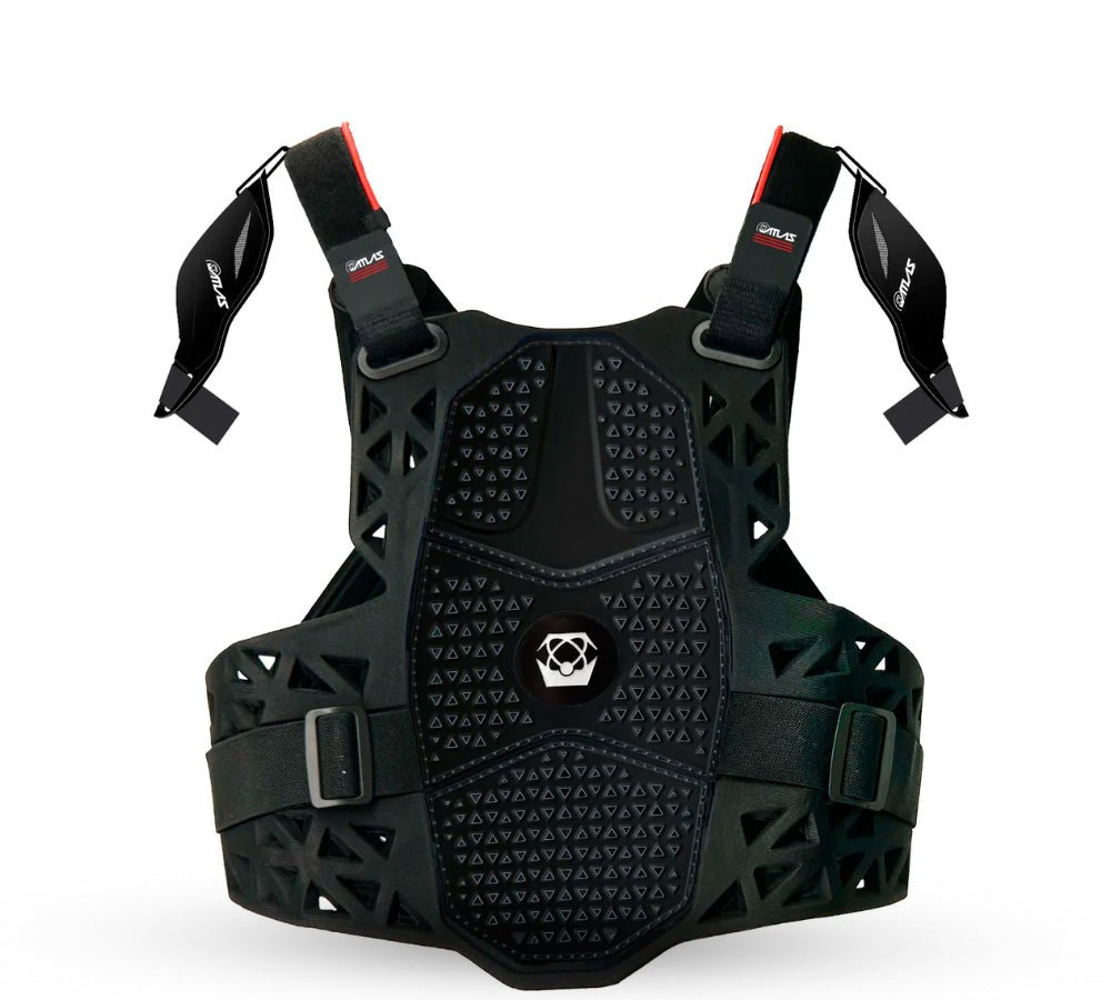 Protector de pecho (jofa) infantil modelo Charger (con hombreras) | Atlas Brace