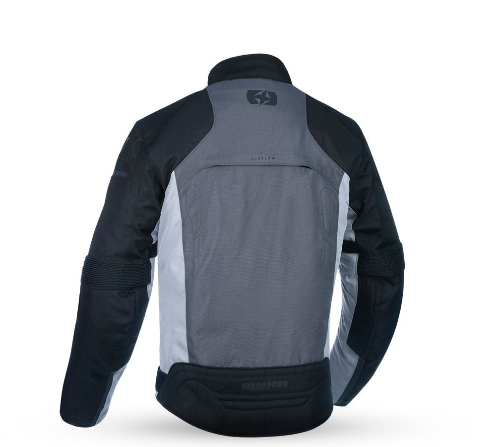 Chaqueta de calle para moto modelo Delta 1.0 Black Red | Oxford