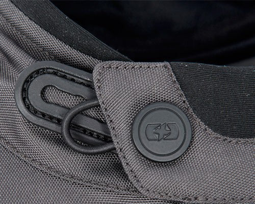 Chaqueta adventure modelo Montreal 4.0 Dry2Dry Black Grey Fluo | Oxford Products
