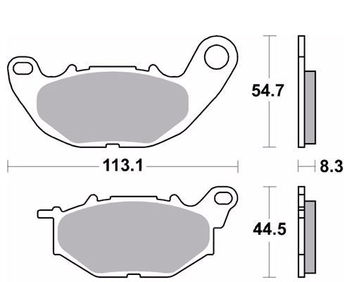 Pastillas delanteras sinterizadas 07YA52SA para Yamaha YZF-R / MT03 | Brembo