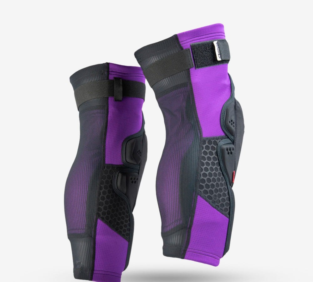 Rodilleras SLYCO96 negro/purpura | EVS